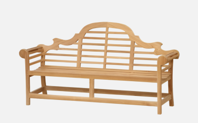 teak wood outdoor bench