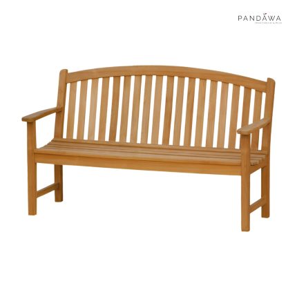 Solid Teak Wood Outdoor Bench
